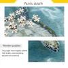 XYMZR Sea Turtle Swim Retro Jigsaw Puzzle 1000 Piece, Educational Intellectual Decompression Puzzle Game Jigsaw Puzzle for Adult Active Thinking Party Entertainment, Family Games view 2