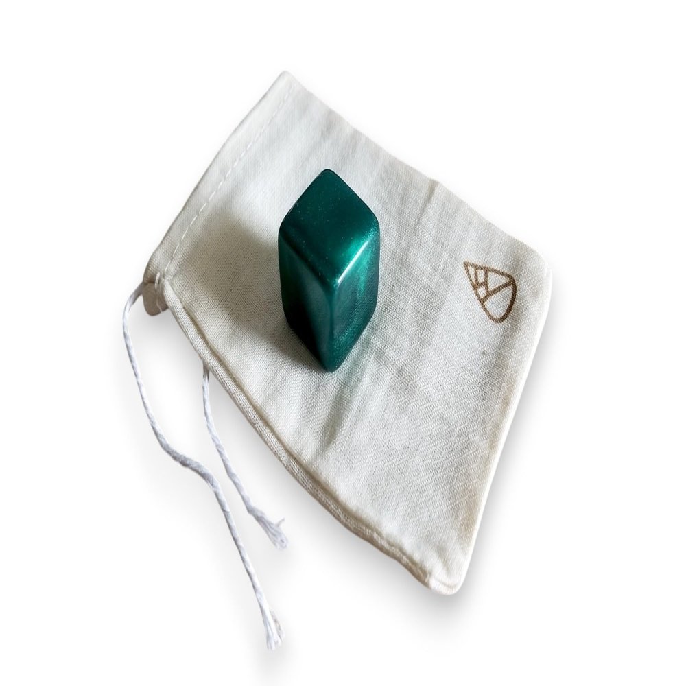 Customizable D6 Food Dice, Table Game Activity/Corporate dice, Foodie, Movie, Activity, DnD, Date Night for couples or friends, Birthday/Anniversary, Personalized Gift, Stocking Stuffers (Jade)