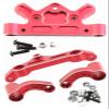 Aluminum Steering Bellcrank & Top Plate Upgrade Set for 1/5 Arrma Kraton 8S Outcast 8S BLX - CNC Alloy Steering Assembly with Bearings - Replaces ARA320474 ARA340153 - Eliminates Steering Slop view 1
