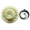 YcxQcPJ Pulley Rewind Spring 499901 for B & S Classic & Sprint 9 10 CID Recoil Starter Assembly Nylon (Component)(Only Pulley) view 2