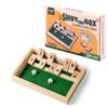 AIUAZA Shut The Box dice Game,Wooden Board Games 2-Person Competitive, Traditional bar, Travel, Family, Fun Math(Small-Sized) view 1