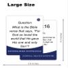 100 Bible Trivia Game Cards, Bible Game Bible Games for Adults and Family, Christian Board Card Games for Family. view 3