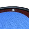 96" Light Series Foldable Poker Table with Wooden Racetrack Felt, Stainless Legs & Cup Holders view 3