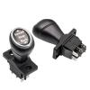 JIARUIXIN 2Pcs weelye Children's Electric Car Joystick Toy Bumper Car Forward Reverse Switch,Children Rotate 360 Degrees Toy Car Push Rod Shift Automatic Reset Switch view 2