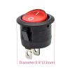 2Pcs 2Pin Adapts Power Switch or Light Switch for Kids car Toys,ON-Off Replacement Power Button for Ride on car Start Switch Button view 3