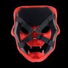 Amonkky Resin Japanese Shogunate soldier Mask Halloween Role Playing Terrifying Mask Halloween Masquerade Costume Props (Red) view 4