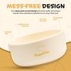 RoyalTots Silicone Baby Bowls 6-12 Months+ - Durable Toddler Food Bowls, Baby Food & Feeding Bowls | Perfect Snack Bowl for Toddlers | BPA-Free, Non-Slip, Microwave Safe (Beige) view 4