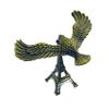 ARTISAN explore with us Balancing Eagle and Eiffel Tower Novelty Desk Toy, Fall Preventive Design, Antique Bronze Finish view 1