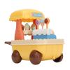 Alomejor Ice Cream Trolley Truck Toy with Donuts, Ice Cream and Lollipops for Kids Children Play view 1