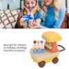 Alomejor Ice Cream Trolley Truck Toy with Donuts, Ice Cream and Lollipops for Kids Children Play view 4