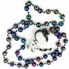 Bobble Head Cat Cheshire Bead Necklace Gasparilla New Orleans Mardi Gras Spring Break Cajun Carnival Festival view 1