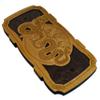 19.3 inhes Unique Wooden Backgammon Set Premium High Detail Wooden Carved Board Game (Dragon) view 1