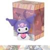 BANDAI SPIRITS Kuromi Purple Ver.: 14cm Sofvimates Statue Figurine Bundled with 1 A.C.G. Compatible Theme Trading Card (26299) view 1