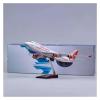 Scale Aircraft 47CM 1:160 for India Airlines Boeing 747 Diecast Resin Airplane Airbus Model Plane Model Decoration Office Suitable for Display(No Light) view 1