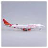 Scale Aircraft 47CM 1:160 for India Airlines Boeing 747 Diecast Resin Airplane Airbus Model Plane Model Decoration Office Suitable for Display(No Light) view 2