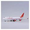 Scale Aircraft 47CM 1:160 for India Airlines Boeing 747 Diecast Resin Airplane Airbus Model Plane Model Decoration Office Suitable for Display(No Light) view 3