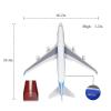 Scale Aircraft 47cm 1:150 for Civil Airliner Aircraft Boeing B747 Diecast Resin Airplane Model with Light Suitable for Display(with Light) view 2