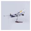 LIUSANGLIU Scale Aircraft 1:157 for B747-400 B747 Atlas Airlines Airplane Model Resin Plastic Plane Model Simulated Scale Aircraft Suitable for Display(No Light) view 2