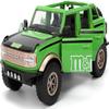 1:24 Diecast Model Car Collectibles Compatible with Jada Hollywood Rides 2021 Ford Bronco with Green MM Metal Figure - Die-cast Car with Opening Doors 35473 view 4