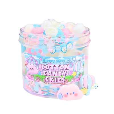 Cotton Candy Skies Slime | Handmade Slime | Hippocampe Slimes (8OZ)