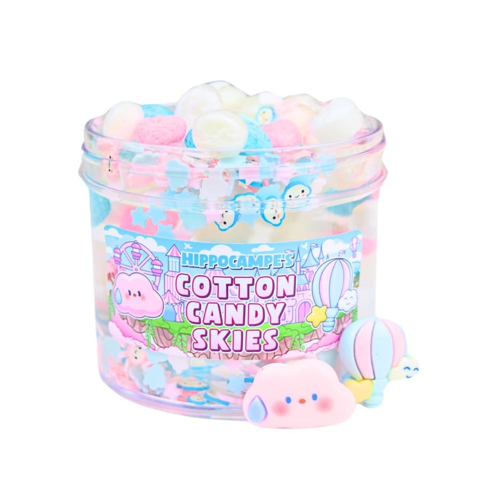 Cotton Candy Skies Slime | Handmade Slime | Hippocampe Slimes (8OZ)