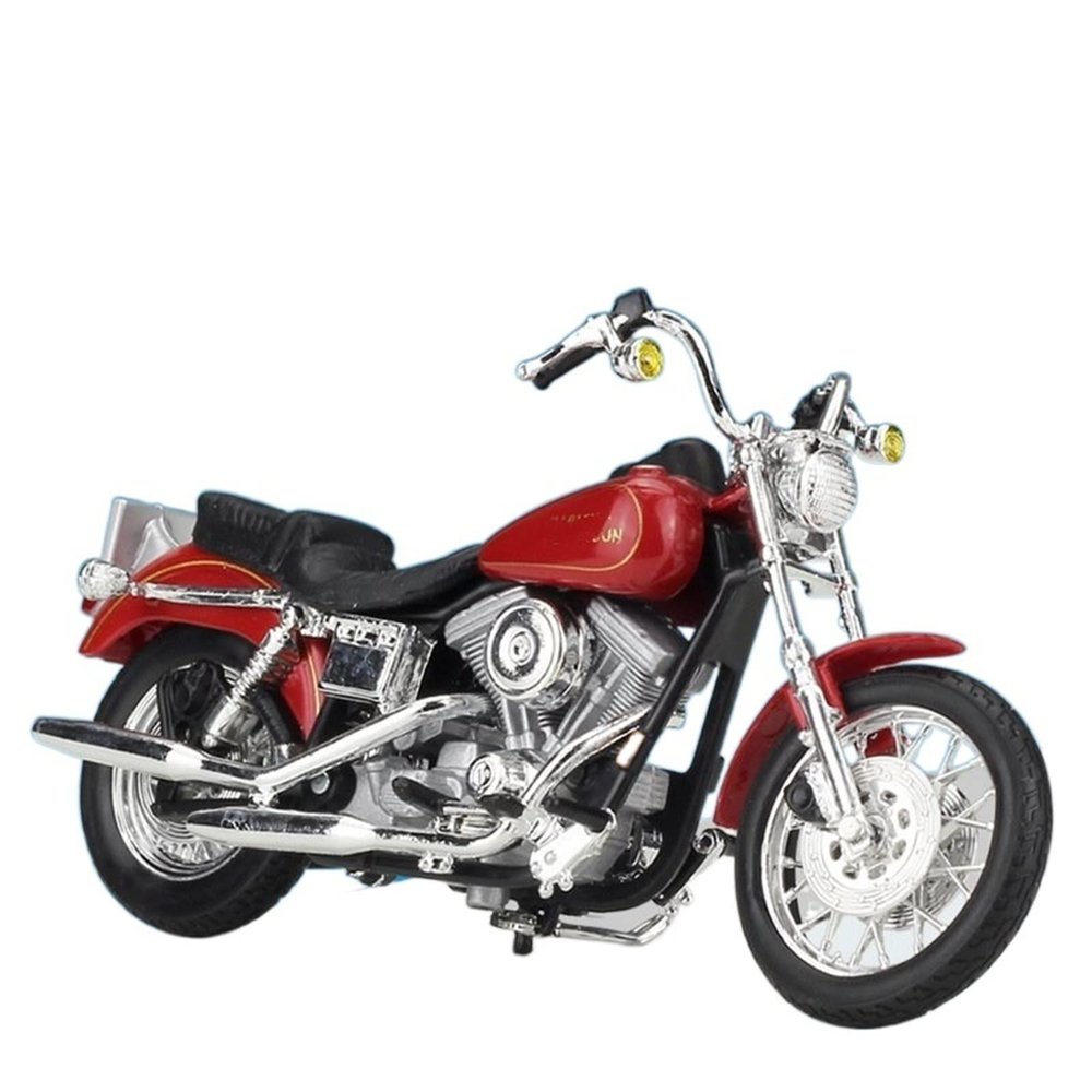 limimo for Harley-Davidson 2016 Breakout 1:18 Alloy Motorbike Model Simulation Die-cast Metal Motorbike Model Collectible Toys Motorcycle Model(1997 Red)
