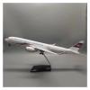 LIUSANGLIU Scale Aircraft 47CM 1:142 for Airbus A350 Cambodia Aircraft Model Die-cast Plastic Resin Display Plane Model Suitable for Display(with Light) view 1