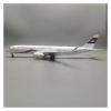 LIUSANGLIU Scale Aircraft 47CM 1:142 for Airbus A350 Cambodia Aircraft Model Die-cast Plastic Resin Display Plane Model Suitable for Display(with Light) view 3