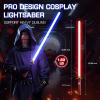 Kolulere Light Saber Dueling Light Sabers with 12 RGB Colors 16 Sound Fonts, Motion Control Smooth Swing Metal Handle and Replaceable Blade, Force FX Light Sabers for Adults(Gold) view 3