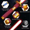 Kolulere Light Saber Dueling Light Sabers with 12 RGB Colors 16 Sound Fonts, Motion Control Smooth Swing Metal Handle and Replaceable Blade, Force FX Light Sabers for Adults(Gold) view 4