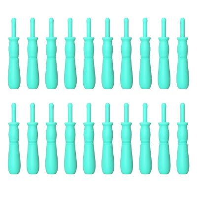 20 Count Gas and Colic Reliever for Babies, Baby Gas Colic Relief, Natural Solution for Baby Colic and Gas Relief, Safe & Effective Instant Constipation Relief for Babies (Green)