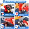 Kids Tool Bench - Power Tools Workshop-Kids Workbench, 65 Pcs Realistic Toy Tools with Electronic Toy Drill & Work Clothes, Gift for Boys & Girls Age 3-5 (Navy Blue) view 3