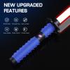 Kolulere Light Sabers Dueling Light Saber with 12 RGB Colors 16 Sound Fonts, Motion Control Smooth Swing Metal Handle and Replaceable Blade, Force FX Light Sabers for Adults(Black) view 2