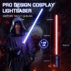 Kolulere Light Sabers Dueling Light Saber with 12 RGB Colors 16 Sound Fonts, Motion Control Smooth Swing Metal Handle and Replaceable Blade, Force FX Light Sabers for Adults(Black) view 3