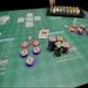 WonAway Casino X-Cross Poker Table Layout, Professional Gaming Mat, Vegas Style Criss Cross Poker view 2