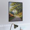 500 Pieces Wooden Puzzles Adults for All Flower Hill Road Very Proud Challenge Enjoy The Dream of Traveling The World Anytime Anywhere Room Decor Home Decor view 2