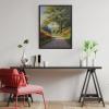 500 Pieces Wooden Puzzles Adults for All Flower Hill Road Very Proud Challenge Enjoy The Dream of Traveling The World Anytime Anywhere Room Decor Home Decor view 3