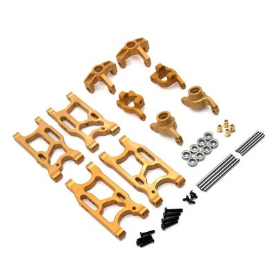 144010 144001 02 124017 16 18 19 1/14 RC Car Compatible Vulnerable Parts(Gold)
