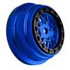 BeaxTurbo Racing Upgrade Parts CNC Aluminum Bead Lock Wheel for Losi Super Baja Rey 2.0 1/6 1pcs Blue (Blue-Black) view 1