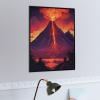 1000 Piece Jigsaw Puzzle for Adults Explosive Volcanic Eruption Jigsaw Puzzles 1000 Pieces Puzzles for Adults The Underwater World Finished view 2