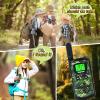 Walkie Talkies for Kids Camouflage Toys 2 Way Radios 22 Channels Long Range Gifts for Boys and Girls Age 4 to 12 5 6 7 8 9 Years Old for Army Outdoor Camping Games Soldier Birthday Presents view 4