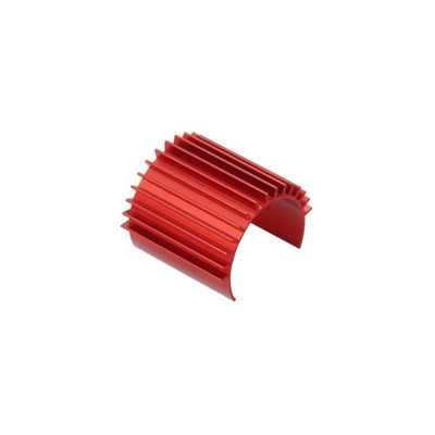 DUHWQ Motor Heat Sink Compatible with 370 380 Electric RC Cars Brushed Brushless Upgraded Accessories Compatible with 1/12 1/16 1/18 Models(RED)