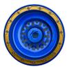 BeaxTurbo Racing Upgrade Parts CNC Aluminum Bead Lock Wheel for Losi Super Baja Rey 2.0 1/6 1pcs Blue (Blue-Gold) view 4