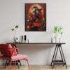 1000 Big Pieces. Halloween Witch Red Dragon Educationalswooden Puzzle Kindergarten Supplies Back to Schoolsouvenir Gifts Family Entertainment Art Wall view 3