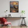 1000 Piece Adult Puzzle Sunset Mountain Peaks Elk Puzzle Educational Gift Room Decor Exercise Willpower view 3