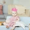 1st Birthday Cowboy Hat, Pink Girls Cowgirl Party Decorations Hat Neon Sparkly Glitter First Rodeo Birthday Party Crown for Western Baby Toddler Party Disco Cowgirl Baby shower Decorations view 4
