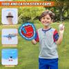 Gifts2U Baseball Toss and Catch Game Set - Indoor Outdoor Sports Toy with 2 Catch Paddles, 3 Sticky Balls, Baseball Bat, Pitching Machine and Storage Bag, Perfect for Backyard Fun Family Games view 3
