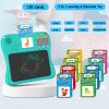 SPG300 3-in-1 Kids Learning Tablet Oral Arithmetic,130 Memory Cards, Drawing Board,7.5" Screen Educational Toy for Math & Creativity,Portable Learning System for Ages 2+ view 3