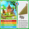 100PCS Magnetic Blocks - Build Mine Magnet World Forest Set, STEM Building Toys for Kids Ages 4-8, Classroom Must Haves Construction Toys, Sensory Toddler Toys Gift for 3+ Year Old Boys & Girls view 3
