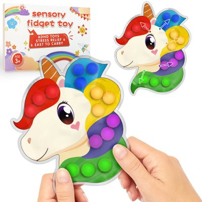 Color Sorting Sensory Toys, Easter Basket Stuffer for Toddler Girl Airplane Travel Activities Autism Quiet Calm Down Learning Fidget Toys Color Matching Toys for 3 4 5 Year Old Kid Valentine Day Gift